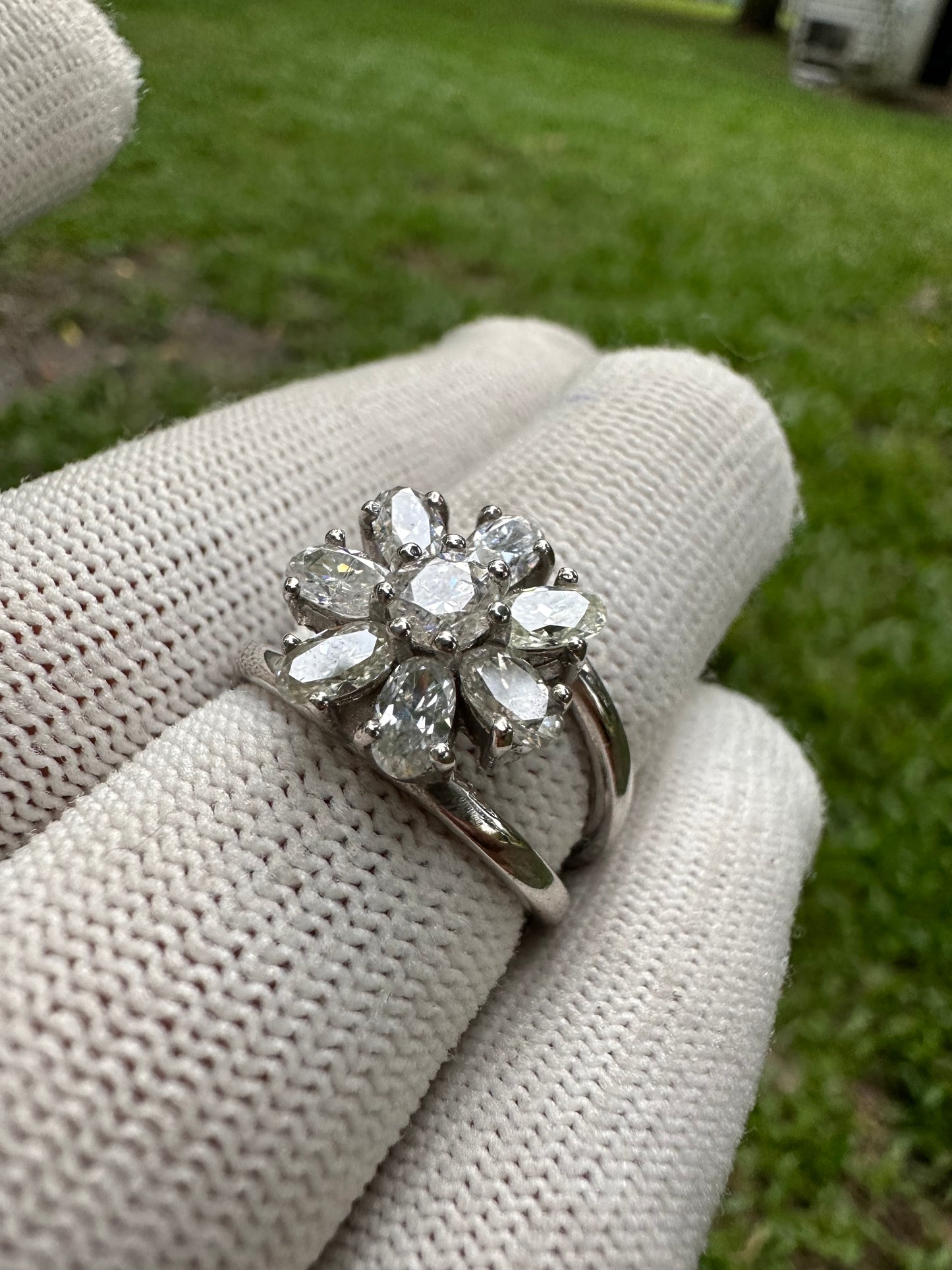 Timeless Moissanite Ring in 925 Silver Setting